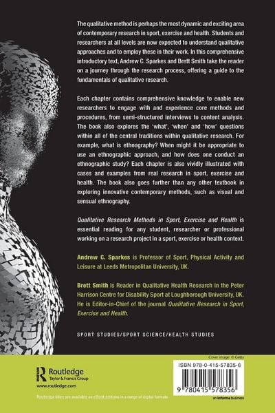 Produktbild: Qualitative Research Methods in Sport, Exercise and Health