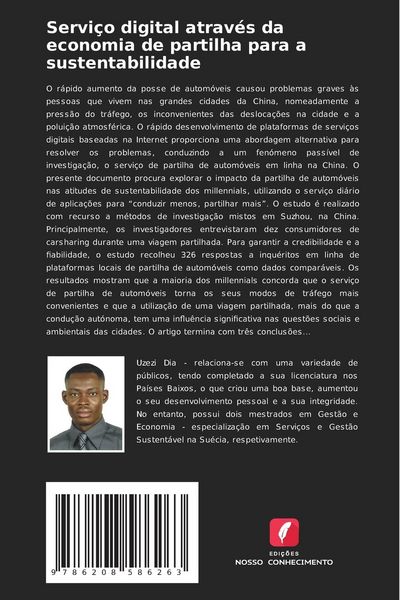 Produktbild: Servi&ccedil;o digital atrav&eacute;s da economia de partilha para a sustentabilidade