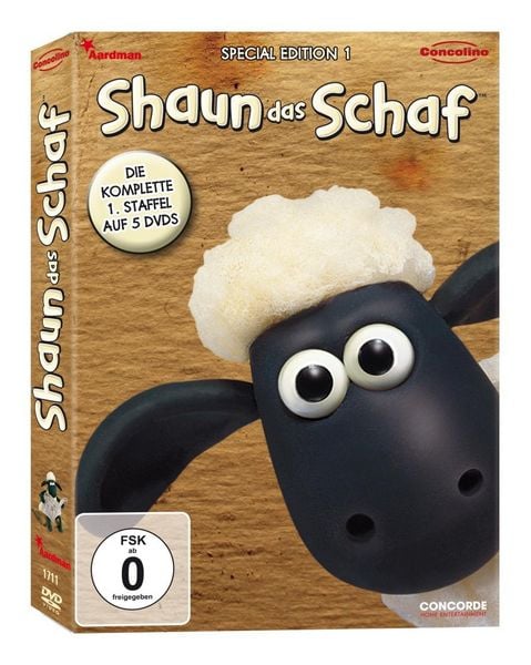 Produktbild: Shaun das Schaf - Staffel 1 [SE] [5 DVDs]