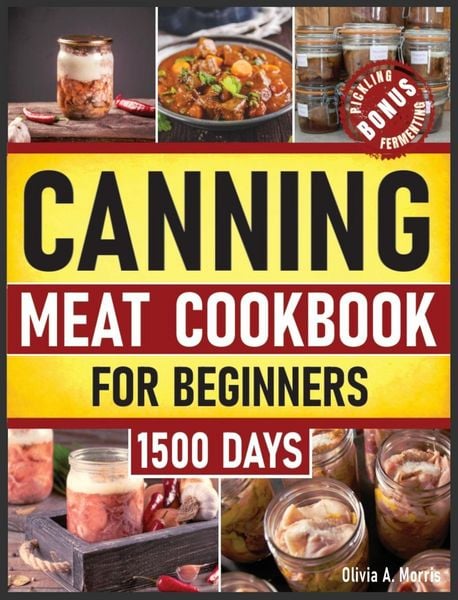 Produktbild: Canning Meat Cookbook for Beginners