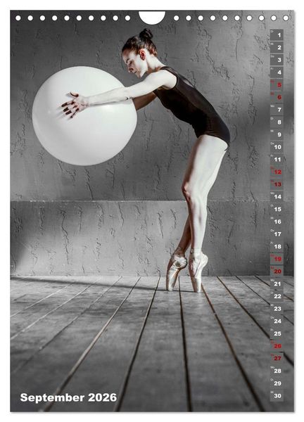 Produktbild: Sinneseindruck Ballett (Wandkalender 2026 DIN A4 hoch), CALVENDO Monatskalender