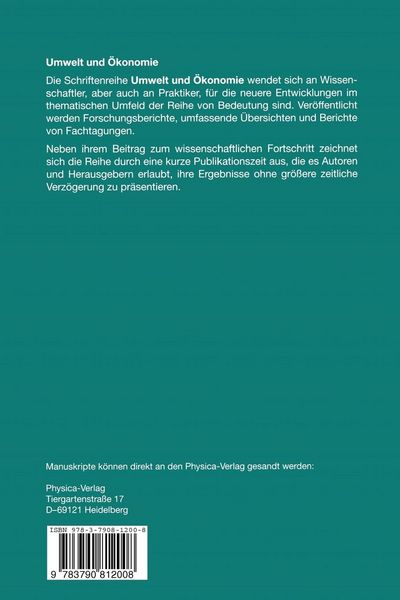 Produktbild: Altproduktentsorgung aus betriebswirtschaftlicher Sicht