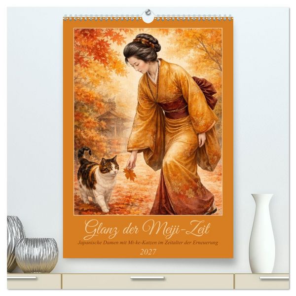 Produktbild: Glanz der Meiji-Zeit (hochwertiger Premium Wandkalender 2027 DIN A2 hoch), Kunstdruck in Hochglanz