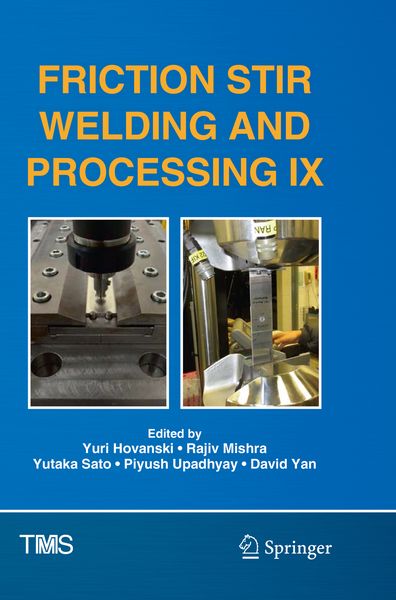 Produktbild: Friction Stir Welding and Processing IX