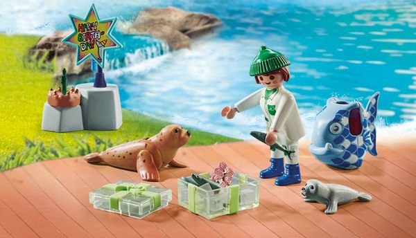 Produktbild: PLAYMOBIL 71448 Tierf&uuml;tterung