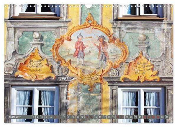 Produktbild: MITTENWALD Eine Perle im Oberen Isartal (Wandkalender 2027 DIN A3 quer), CALVENDO Monatskalender