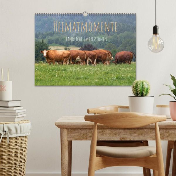 Produktbild: Heimatmomente - L&auml;ndliche Impressionen (Wandkalender 2027 DIN A3 quer), CALVENDO Monatskalender