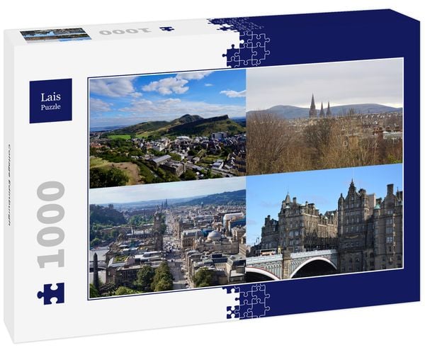 Produktbild: Lais Puzzle Collage Edinburgh 1000 Teile