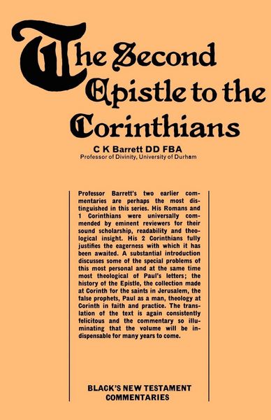 Produktbild: Second Epistle to the Corinthians