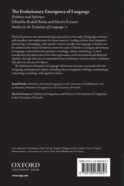 Produktbild: The Evolutionary Emergence of Language