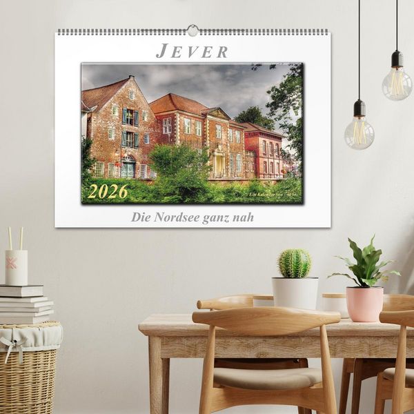 Produktbild: Jever - die Nordsee ganz nah (Wandkalender 2026 DIN A2 quer), CALVENDO Monatskalender