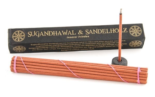 Sugandhawal & Sandelholz Tibetan Line Räucherstäbchen
