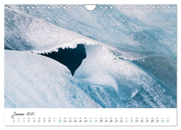 Produktbild: Eiswelten Morteratsch (Wandkalender 2027 DIN A4 quer), CALVENDO Monatskalender