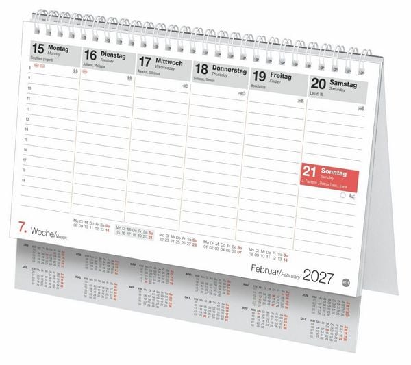 Produktbild: Schreibtischkalender &Ouml;sterreich klein 2027