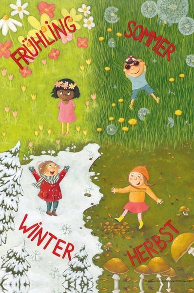Produktbild: Die Jahreszeiten f&uuml;r Kita-Kinder