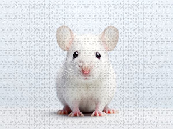 Produktbild: CALVENDO Puzzle Ein Motiv aus dem Kalender "Only white animals" | 1000 Teile Lege-Gr&ouml;&szlig;e 64x48cm Foto-Puzzle f&uuml;r gl&uuml;ckliche Stunden