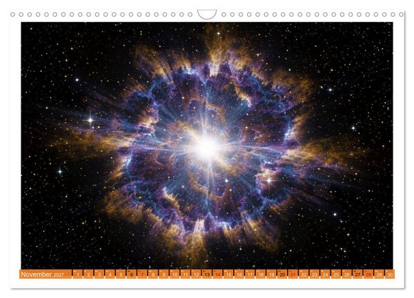 Produktbild: Planeten - Kollisionen (Wandkalender 2027 DIN A3 quer), CALVENDO Monatskalender