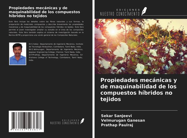 Produktbild: Propiedades mec&aacute;nicas y de maquinabilidad de los compuestos h&iacute;bridos no tejidos
