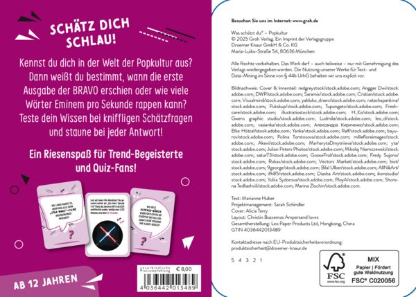 Produktbild: Was sch&auml;tzt du? &ndash; Popkultur