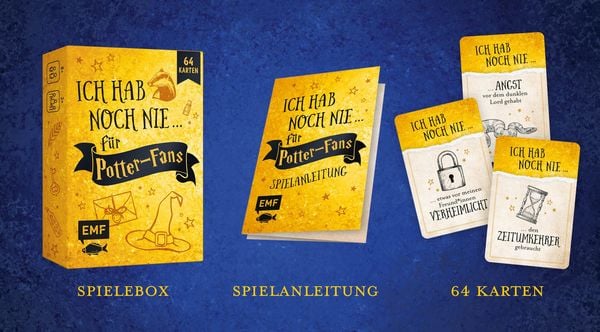 Produktbild: Kartenspiel: Ich hab noch nie ... f&uuml;r Harry Potter-Fans