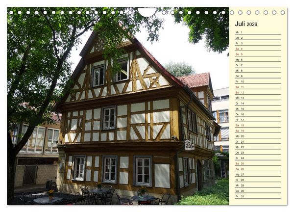 Produktbild: Unterwegs in Schw&auml;bisch Gm&uuml;nd (Wandkalender 2026 DIN A4 quer), CALVENDO Monatskalender