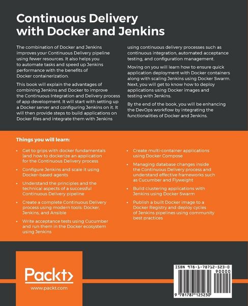 Produktbild: Continuous Delivery with Docker and Jenkins
