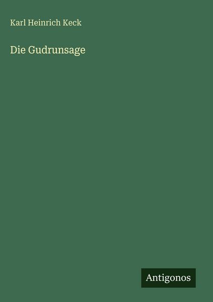 Produktbild: Die Gudrunsage