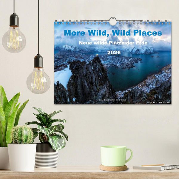 Produktbild: More Wild, Wild Places 2026 (Wandkalender 2026 DIN A4 quer), CALVENDO Monatskalender