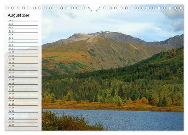 Produktbild: Alaska - Weites Land (Wandkalender 2026 DIN A4 quer), CALVENDO Monatskalender