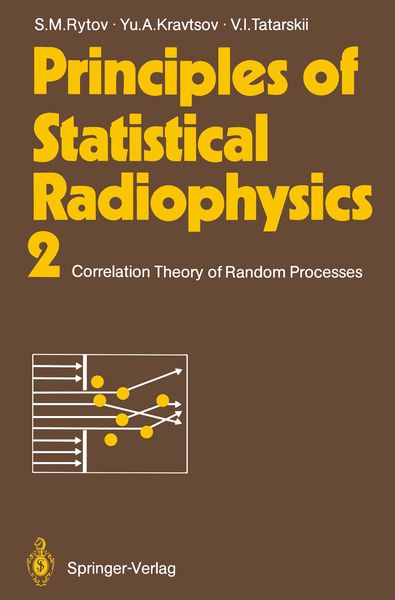 Produktbild: Principles of Statistical Radiophysics 2