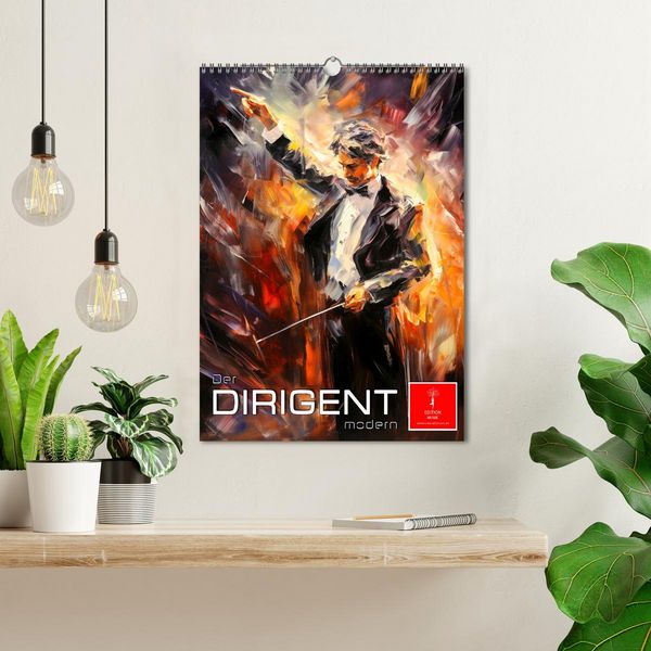 Produktbild: Der Dirigent modern (Wandkalender 2026 DIN A3 hoch), CALVENDO Monatskalender