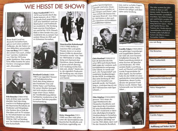 Produktbild: Unsere 60er Jahre - Das R&auml;tselbuch