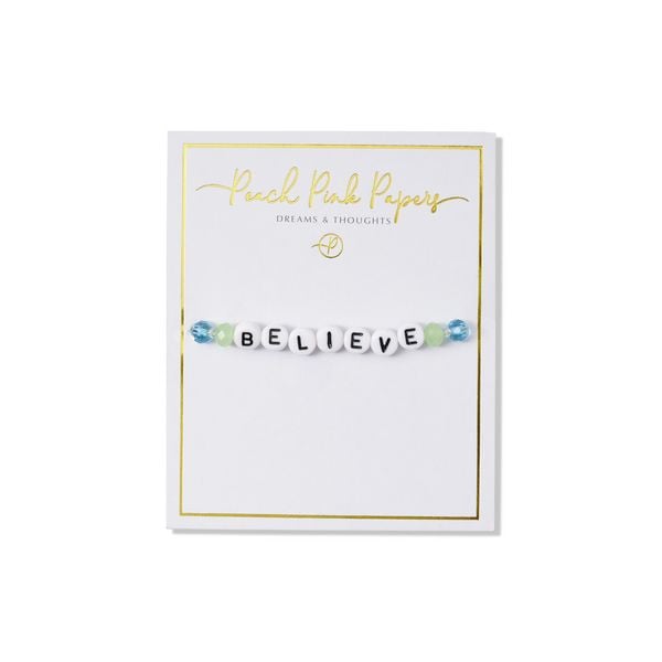 Produktbild: Armband BELIEVE Gr&uuml;n