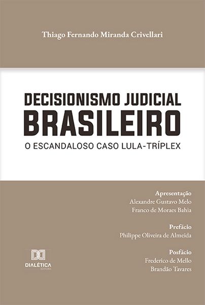 Produktbild: Decisionismo Judicial Brasileiro