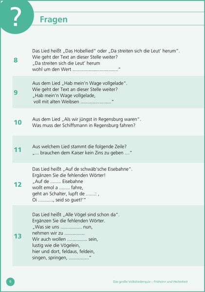 Produktbild: Frohsinn und Heiterkeit ...