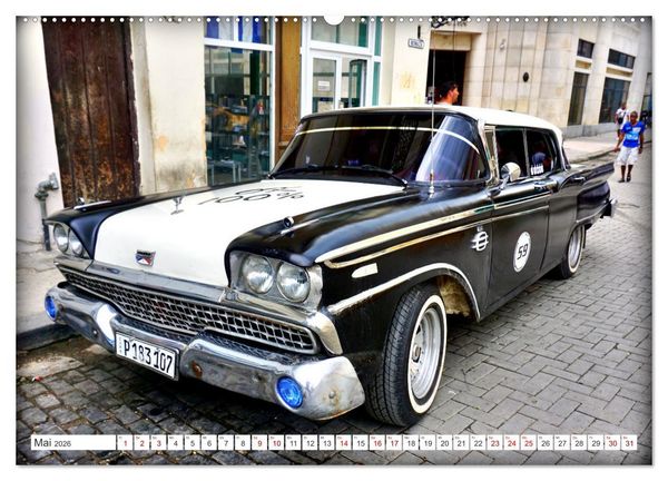 Produktbild: FORD 1959 - Die Auto-Legende (Wandkalender 2026 DIN A2 quer), CALVENDO Monatskalender