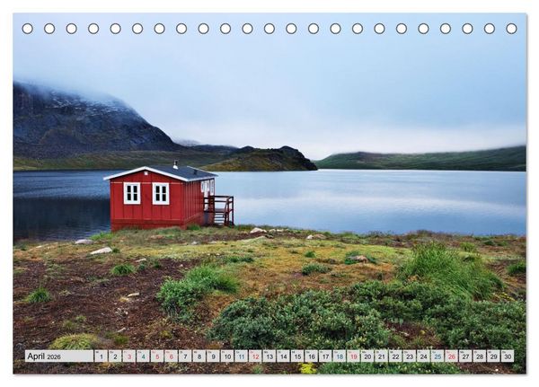 Produktbild: Bezauberndes, eisiges Gr&ouml;nland (Tischkalender 2026 DIN A5 quer), CALVENDO Monatskalender