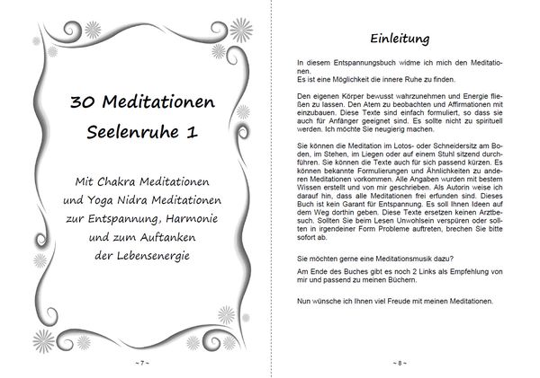 Produktbild: Meditationen Seelenruhe Doppelband 1 und 2