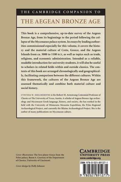 Produktbild: The Cambridge Companion to the Aegean Bronze Age