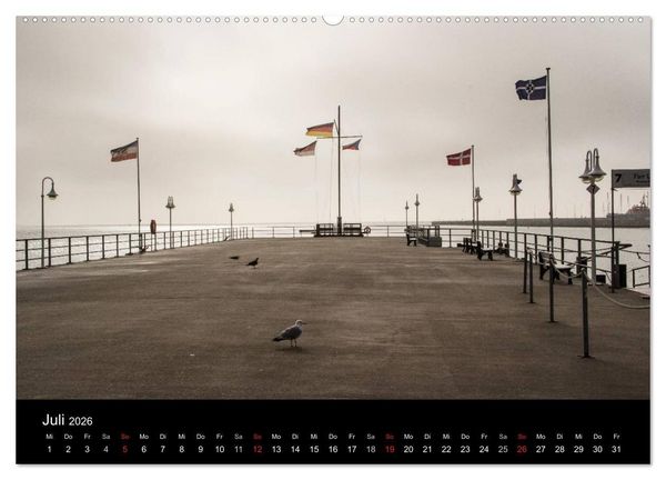 Produktbild: Helgoland - idyllische Nordseeinsel (hochwertiger Premium Wandkalender 2026 DIN A2 quer), Kunstdruck in Hochglanz