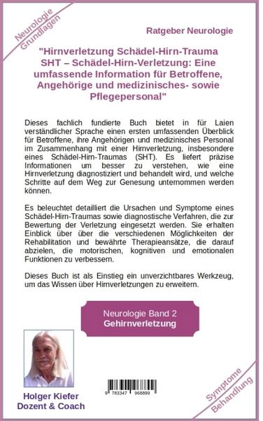 Produktbild: Erworbene Hirnverletzung Sch&auml;del-Hirn-Trauma SHT &ndash; Sch&auml;del-Hirn-Verletzung - Rehabilitation - f&uuml;r Patienten, Angeh&ouml;rige, medizinisches Personal