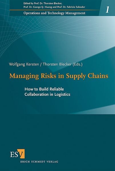 Produktbild: Managing Risks in Supply Chains