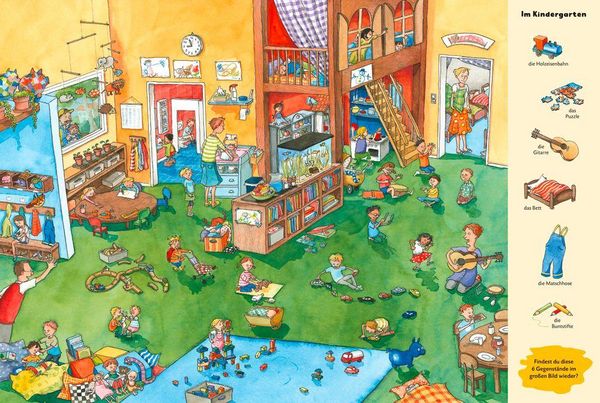 Produktbild: Duden 24+: Mein gro&szlig;es Wimmel-W&ouml;rterbuch
