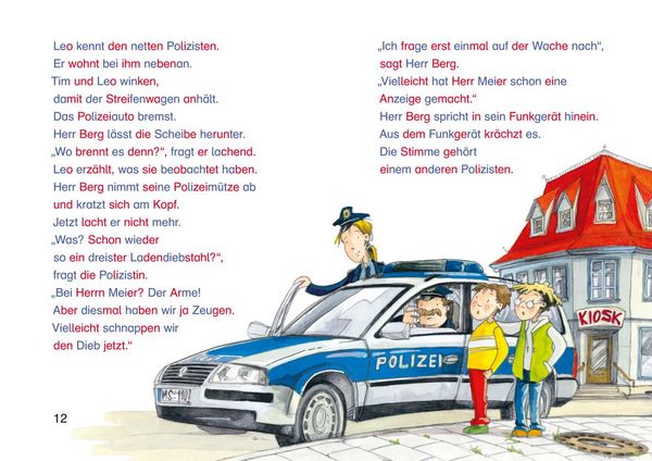 LESEMAUS zum Lesenlernen Sammelbände: Spannende Detektiv-Silben-Geschichten