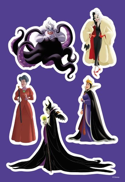 Produktbild: Disney Villains: Schaurig-schöner Sticker- und Malspaß