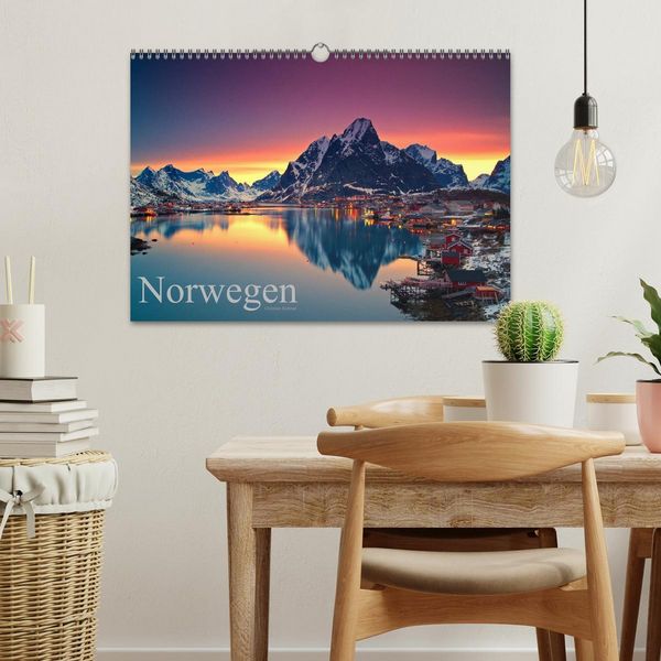 Produktbild: Norwegen (Wandkalender 2026 DIN A3 quer), CALVENDO Monatskalender