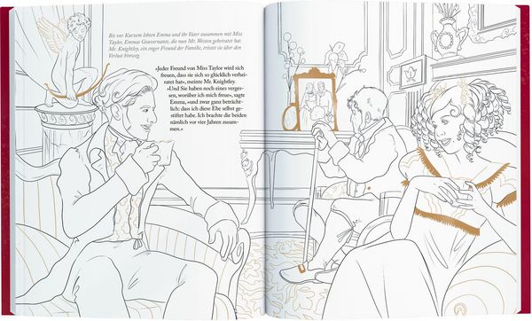 Produktbild: Emma - Das gro&szlig;e Jane Austen-Malbuch