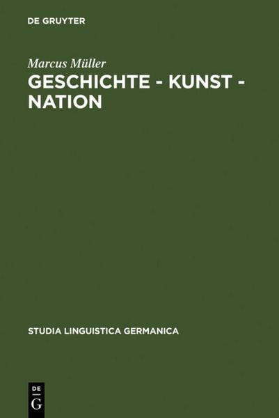 Produktbild: Geschichte - Kunst - Nation