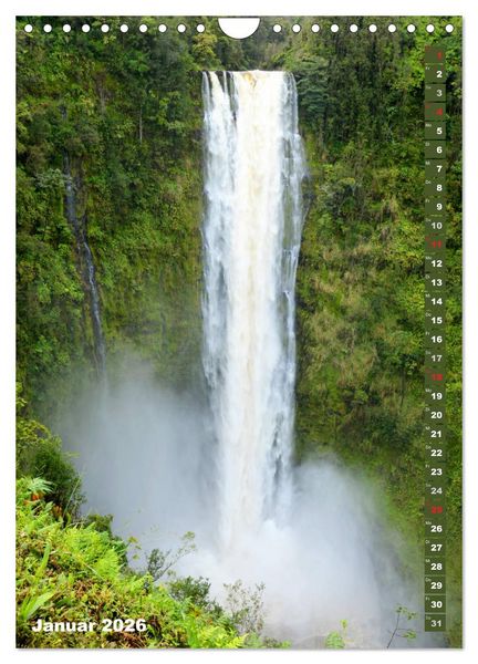Produktbild: Aloha - Wasser auf Hawaii (Wandkalender 2026 DIN A4 hoch), CALVENDO Monatskalender
