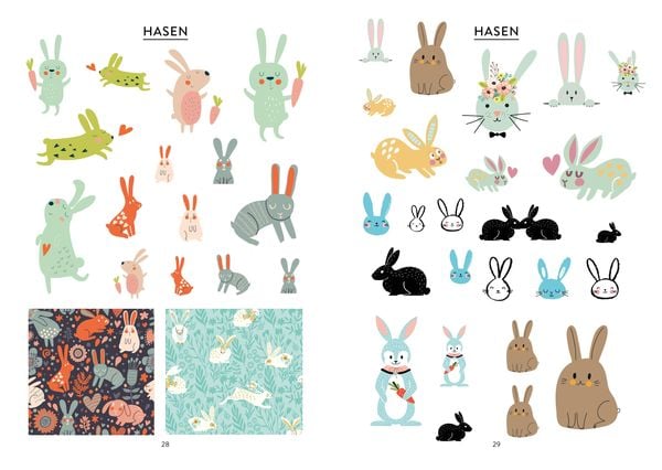 Produktbild: Bullet Journal - Stickerbuch Happy Easter: 750 frühlingshafte Schmuckelemente für die Osterzeit
